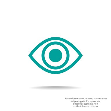 İzlerken göz web simgesi 