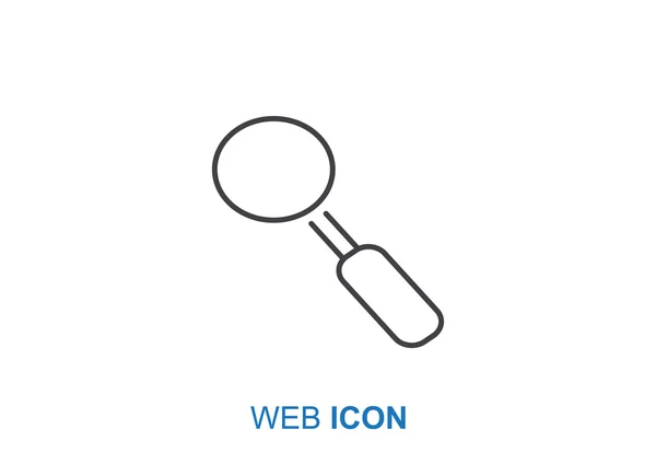 Sök web icon — Stock vektor