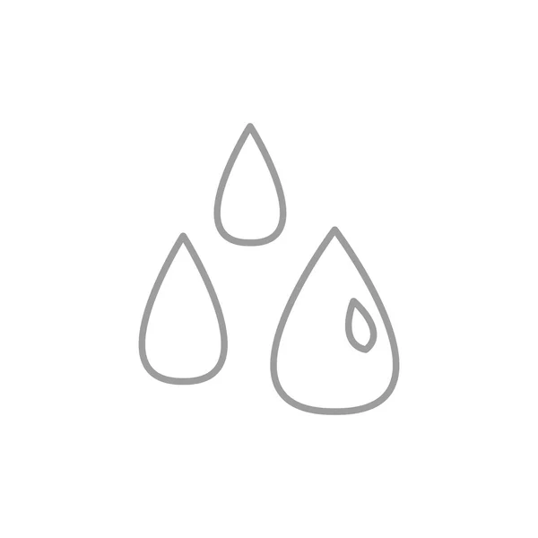 Gouttelettes liquides icône web — Image vectorielle