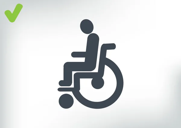 Icona Web disabilitata — Vettoriale Stock