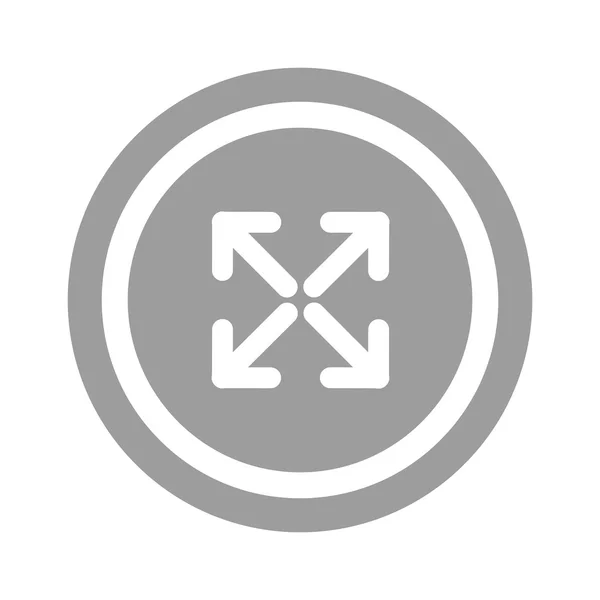 Icono de flechas simples — Vector de stock