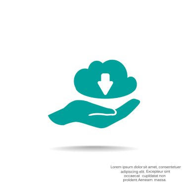 bulut web indir simgesi