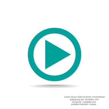 Düğme web simge oyun oynamak,