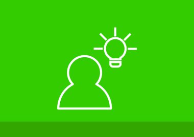 Adam ve ışık işareti fikirler