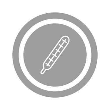 tıbbi termometre simgesi