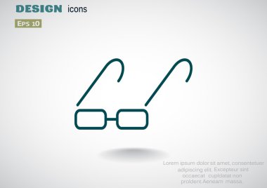 güneş gözlüğü web simgesi