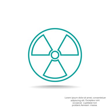 radyasyon web simgesi