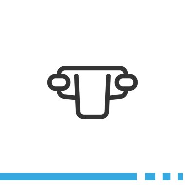 Basit bebek bezi web simgesi