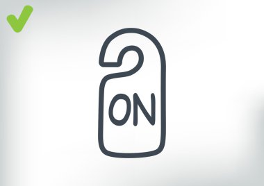 işareti dahil web simgesi