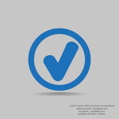 Onay işareti web simgesi