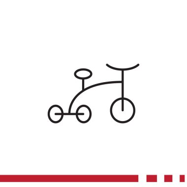 üç tekerlekli bisiklet web simgesi