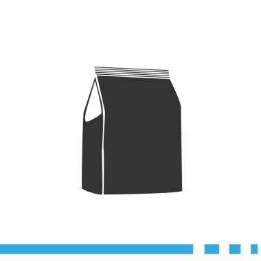 Kağıt ürün paketi web simgesi