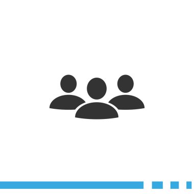 Grup insanların web simgesi