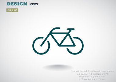 Bisiklet web simgesi