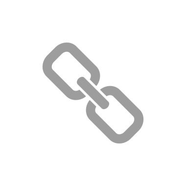 Zincir işareti iletişim web simgesi