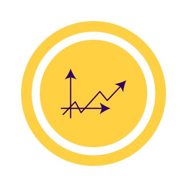 iş büyüyen grafik sunum simgesini