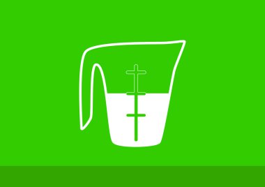 Ölçüm fincan sıvı ile