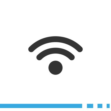 Kablosuz dalgalar web simgesi 