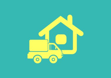 Eve teslim web simgesi