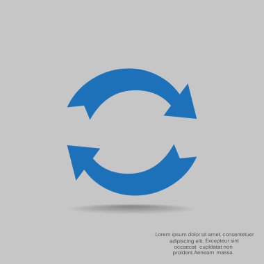 Oklar web simgesi olan daire 