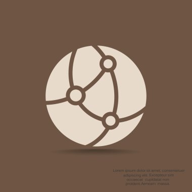 ekibimizi küre simgesi