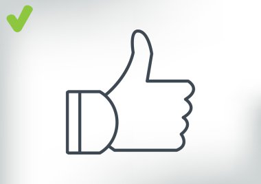 başparmak ağ simgesi 