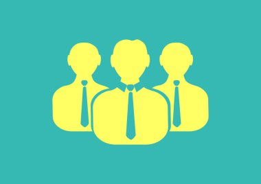 Grup insanların web simgesi