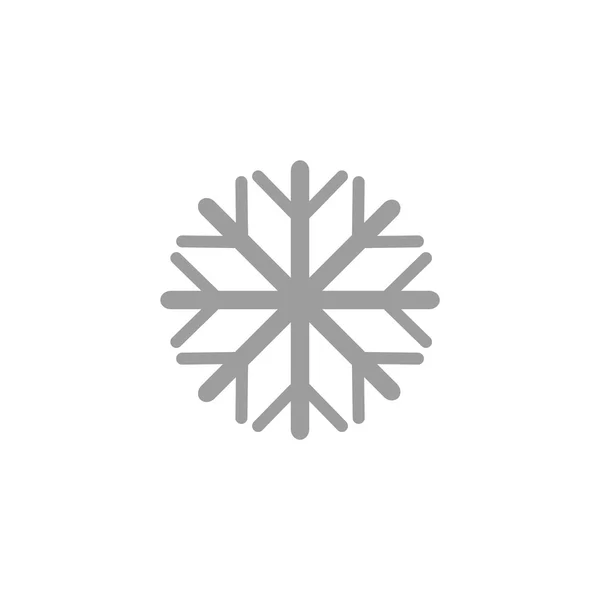 Sneeuwvlok web pictogram — Stockvector