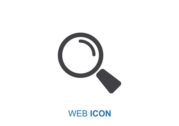 Rechercher icône web — Image vectorielle