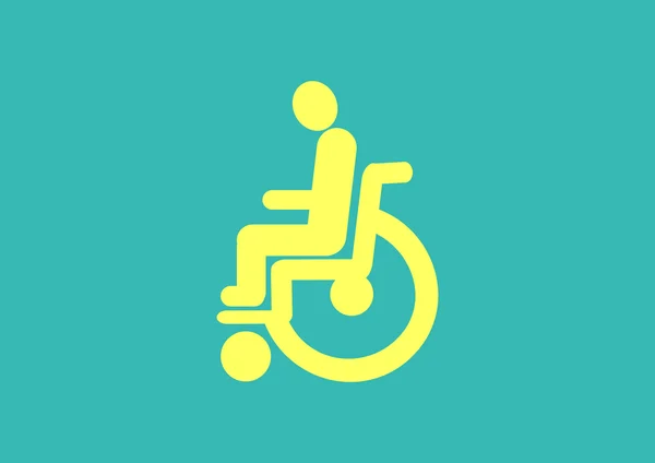 Handicap web pictogram — Stockvector