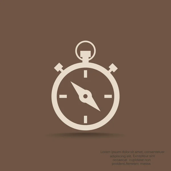 Stopwatch web icon — Stock Vector