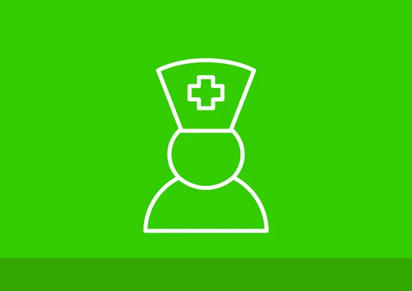 Γιατρός εικονίδιο web — Διανυσματικό Αρχείο
