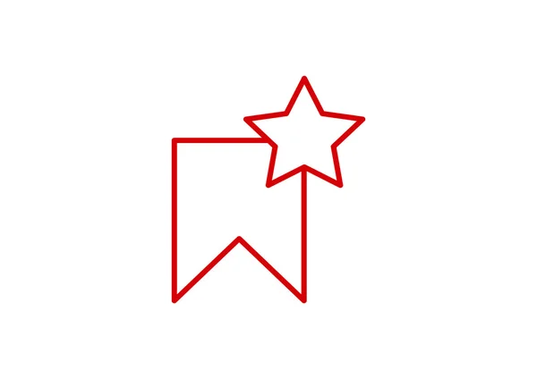 Gwiazda ikona internetowych — Wektor stockowy