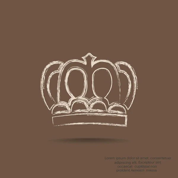 Signo VIP corona — Archivo Imágenes Vectoriales
