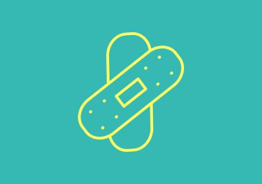 bandaj alçı simgesi