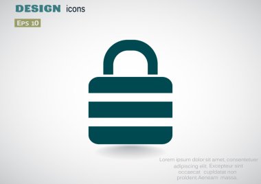 kilitleme web simgesi