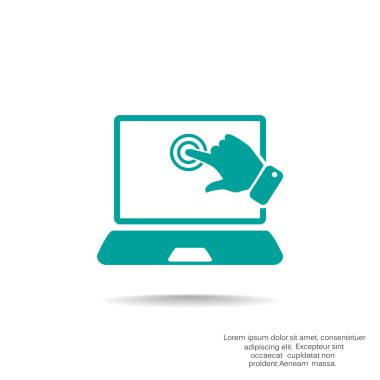 İşlem web simgeye dokunun