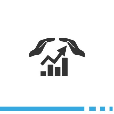 Web iletişim ve el simgesi