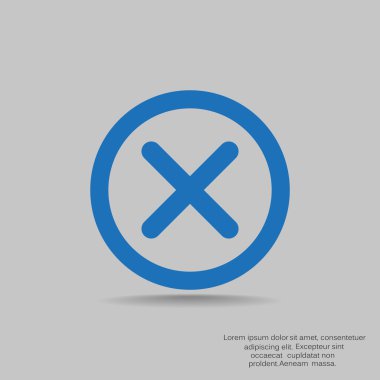 Sembol basit web simgesini Kaldır