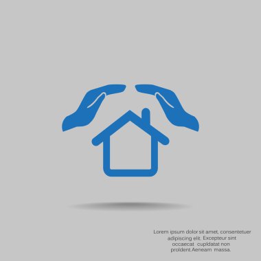 Ev sigorta simgesini