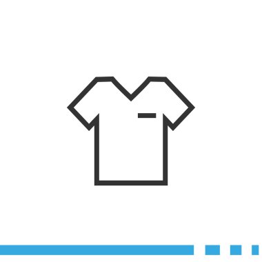 basit t-shirt simgesi