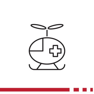  Tıbbi helikopter simgesi