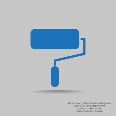 Boya silindiri web simgesi