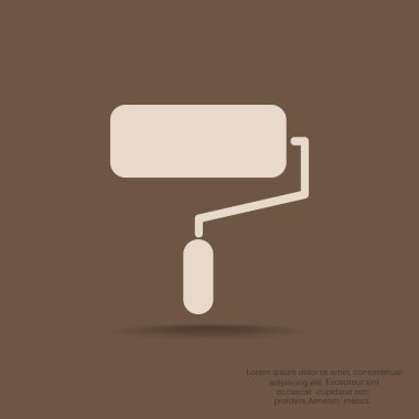 Boya silindiri web simgesi