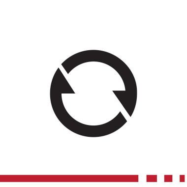 Oklar web simgesi olan daire