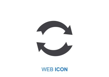 Oklar web simgesi olan daire 