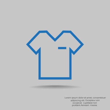 basit t-shirt simgesi