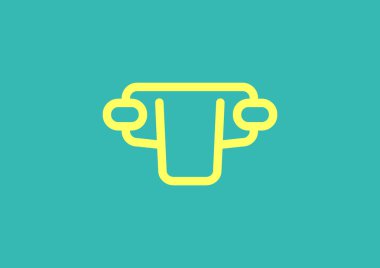 Basit bebek bezi web simgesi