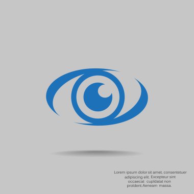 İzlerken göz web simgesi 
