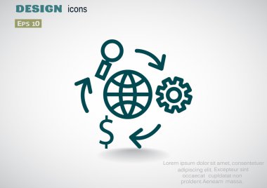 iş kavramı simge kümesi